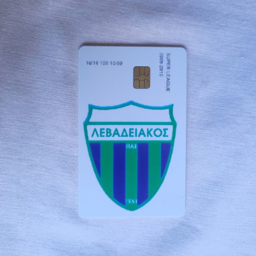 Levadiakos Telecard like new, Super League 2009/10
