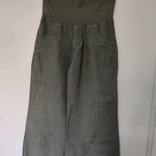 Attrattivo linen pants khaki small used