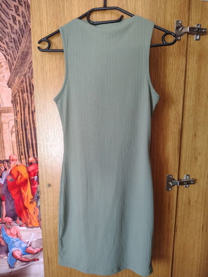Pink Woman dress, green, XS