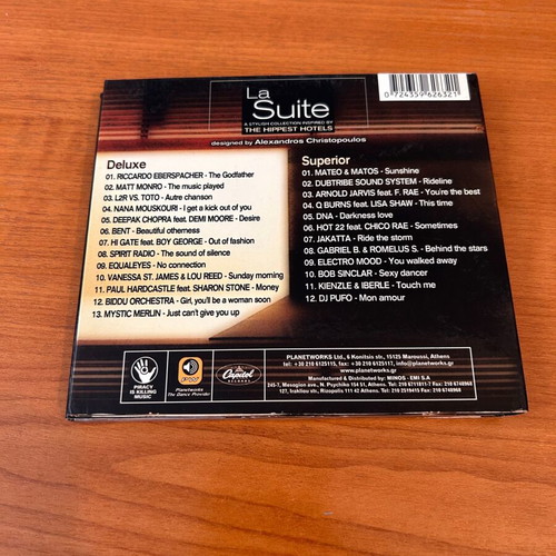 La Suite CD compilation used, 2 CDs electronic