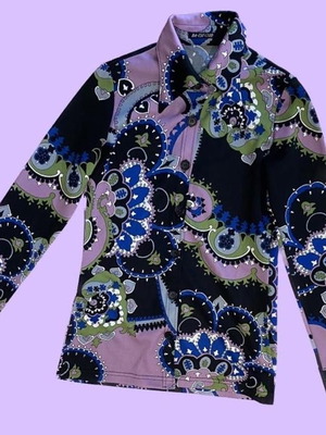 Floral shirt medium used, multicolored