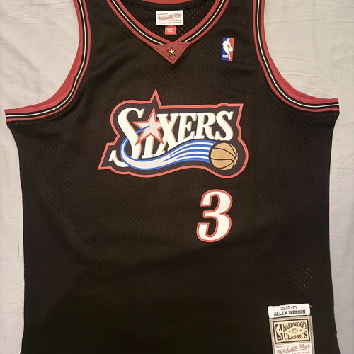 Mitchell & Ness Allen Iverson Philadelphia 76ers Jersey XL like new