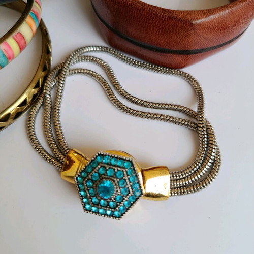 Various bracelets used, colorful pack