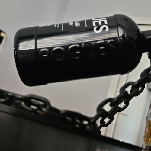Levitating Bottle Stand new, chain holder for whiskey and wine