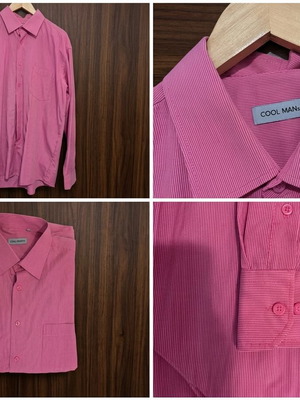 Men's pink Coolway shirt like new, size XXL