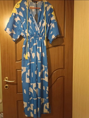 Eleria Corttz dress M-L, blue
