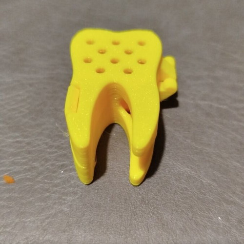 Children's toothbrush cover new, yellow