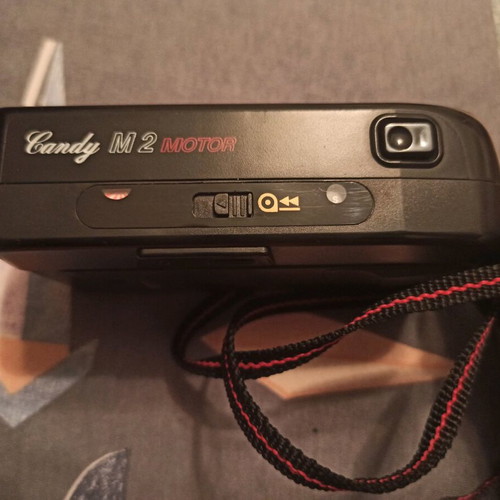 Braun Candy M2 camera used with case
