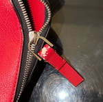 Calvin Klein backpack bag used, red