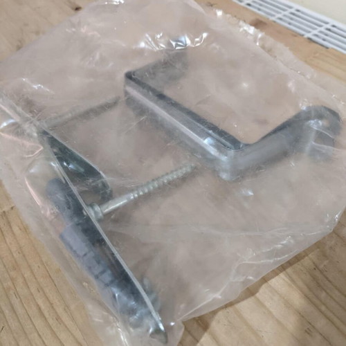 Pipe Support 6x10 with Galvanized Screw new, pack of 2 pcs
