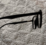 Eyeglass frame new black