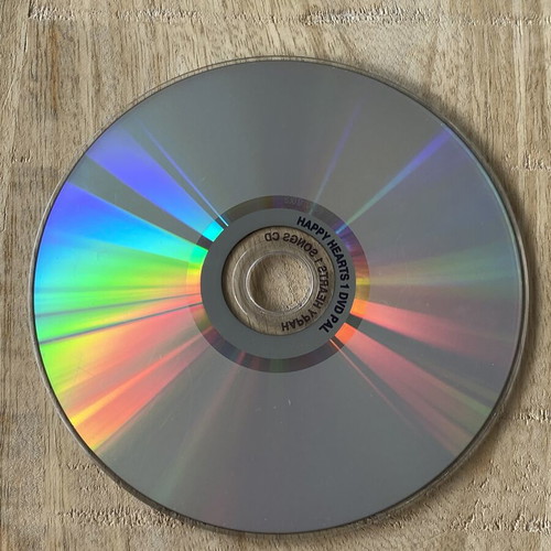 Happy Hearts 1 Multi-ROM Songs CD & DVD like new