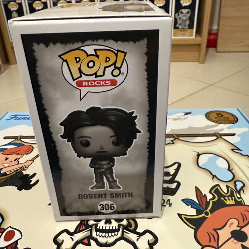 Funko POP Rocks The Cure Robert Smith (Metallic) new