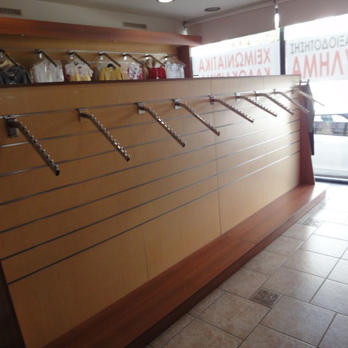 Store equipment used with 1.80x1.20 panel and double 3.50x1.50 panel