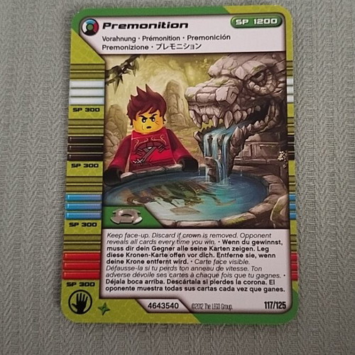 Lego Ninjago Premonition card like new, authentic
