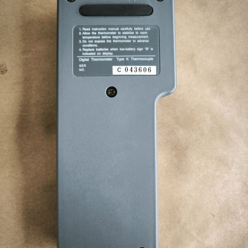 Microprocessor Type K Thermocouple Thermometer used