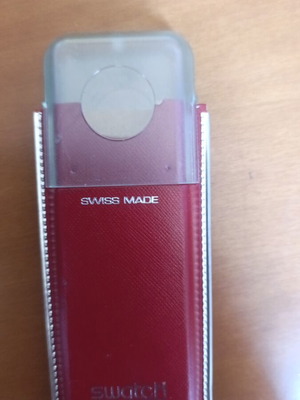 Swatch hard watch case used