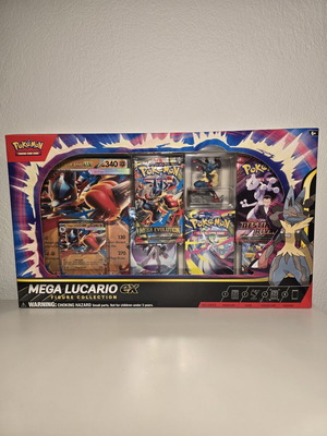 Pokemon TCG Mega Lucario ex Figure Collection new, sealed
