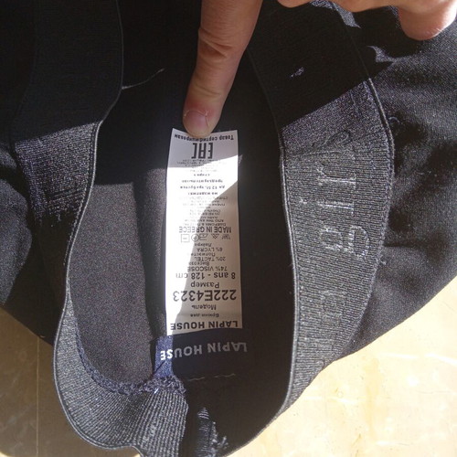Lapin House girl pants size 8 used, black