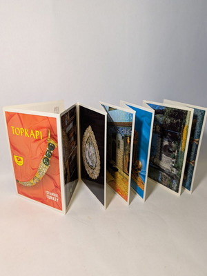 Topkapi postcard collection used, set of 12