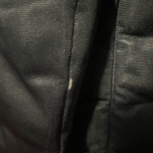 Adidas Original Slim Puffer Jacket with Hood used, size S, black and white