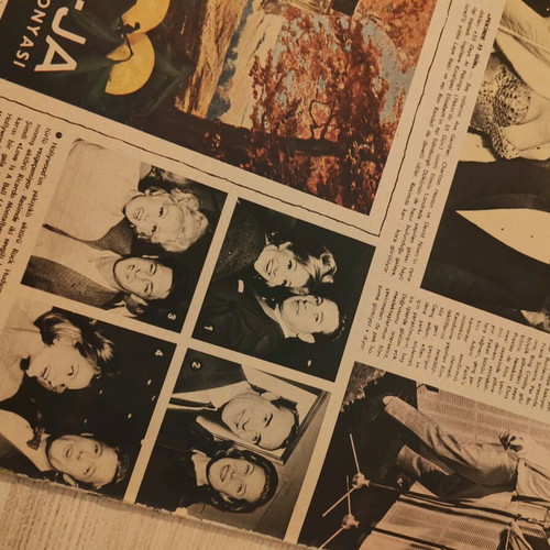 Rare collectible cover Alice Vougiouklaki from Turkish magazine like new