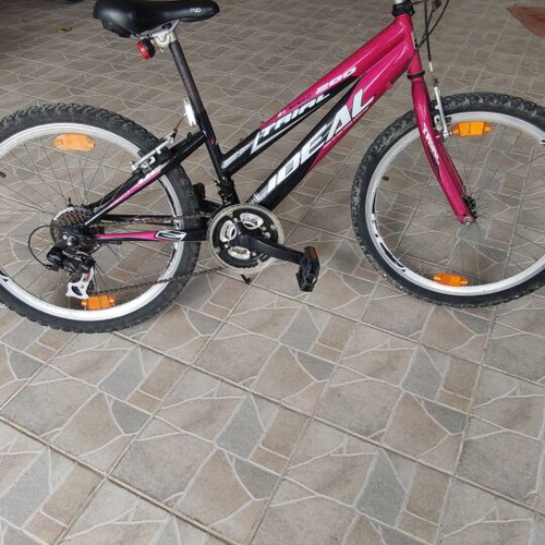 Ideal women's mountain bike 24 inch used, with gears and V-brakes