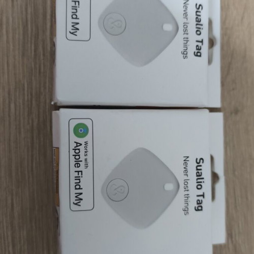 Sualio Tag tracker new, compatible with Apple Find My