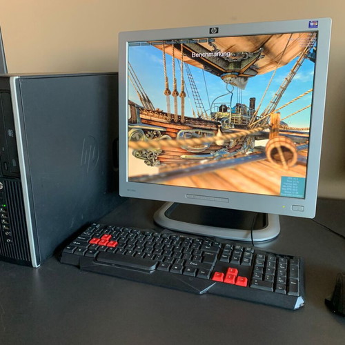 Hp Compaq i5 used with 8GB RAM, GT 1030 2G, 500GB HDD
