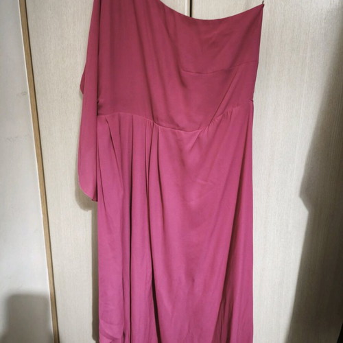 Open fuchsia dress XXL like new