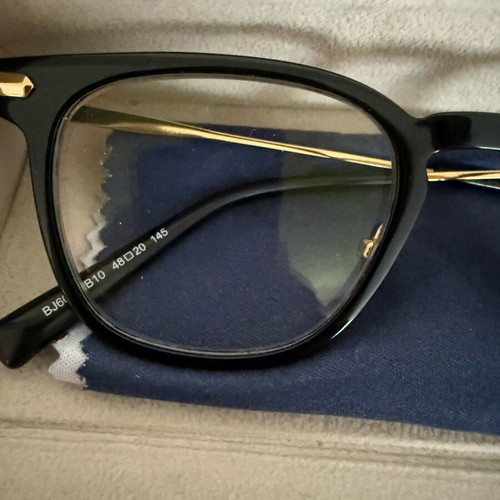 Bolon black and gold glasses like new
