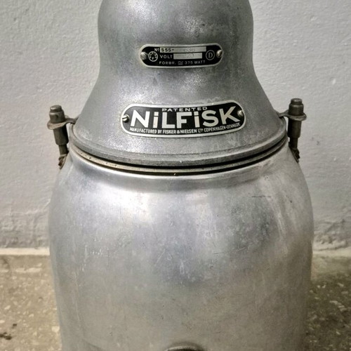 Nilfisk S55 electric vacuum cleaner used, vintage collectible