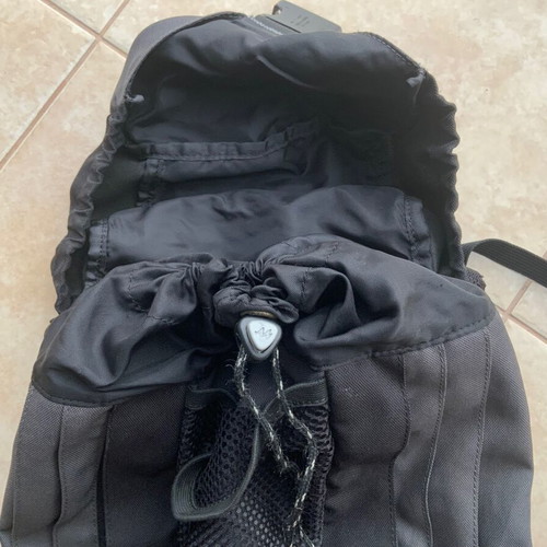 Backpack Quechua black, used, waterproof and durable