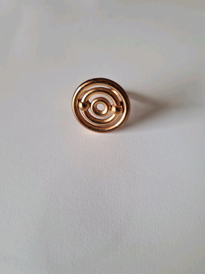 Folli Follie ring in pink gold like new, size 52