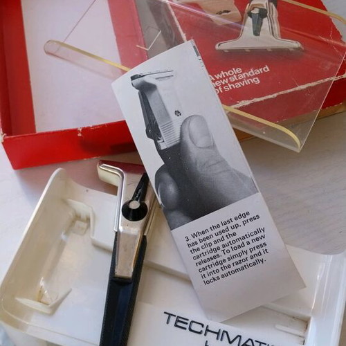 Gillette retro razor used