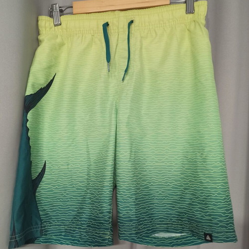 Firefly men's swim shorts size S like new, green