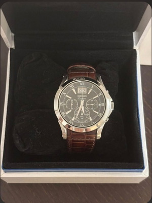 Seiko Premier Big Date Chronograph men's watch