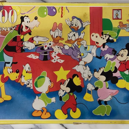 Disney puzzle 200 pieces used, 1983, Schmidt