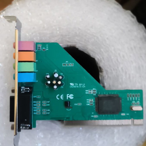 PCI 5.1 internal sound card used with Game/MIDI port