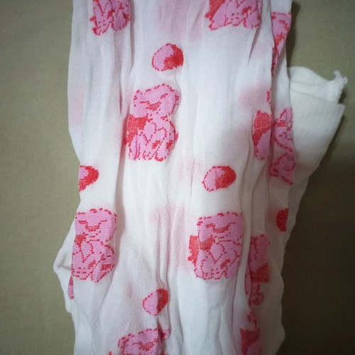 Children's nylon tights new, white and patterned