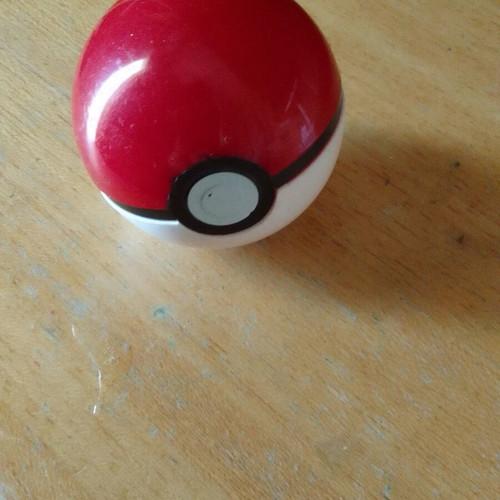Pokémon ball with figure like new