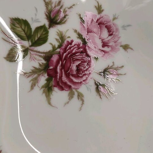 Kaiser Bavaria Moosrose platter like new with gold details