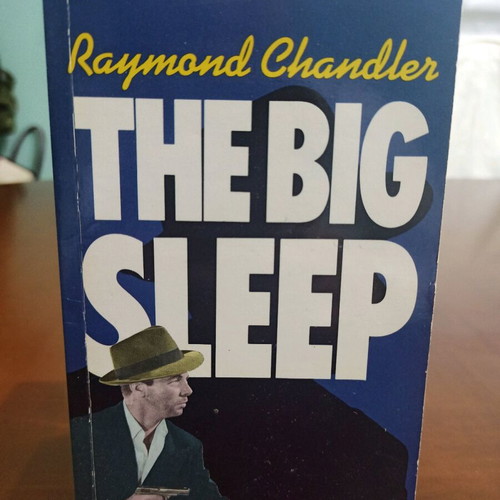 The Big Sleep by Raymond Chandler used, English educational edition