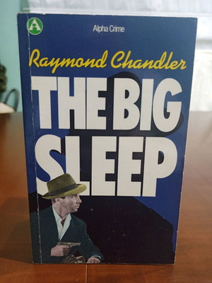The Big Sleep by Raymond Chandler used, English educational edition