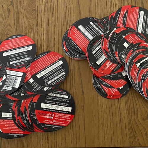Phone time recharge cards used, pack of 200