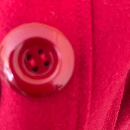 Guess medium red coat like new