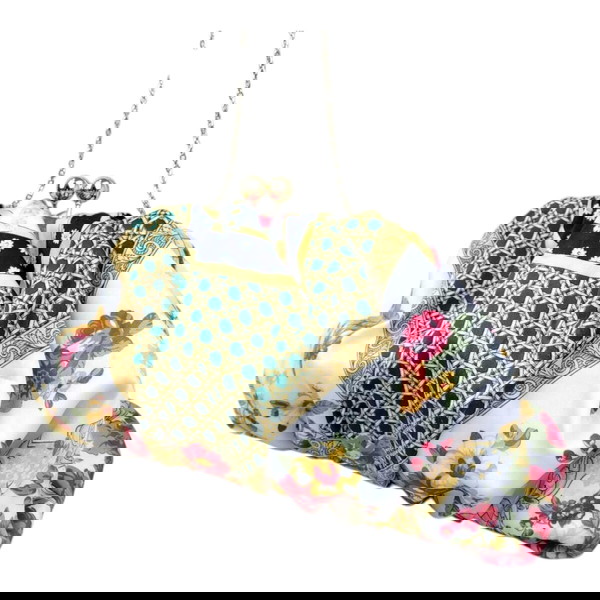 Lanvin Scarf Pattern One Shoulder Bag