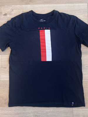 Nike PSG Swoosh Logo T-Shirt men's size L used black