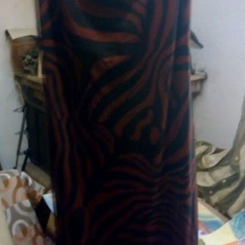 Zebra Print Slip Maxi Dress like new, medium to large size