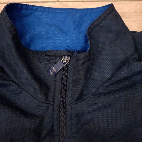 Retro Nike jacket navy and electric blue used